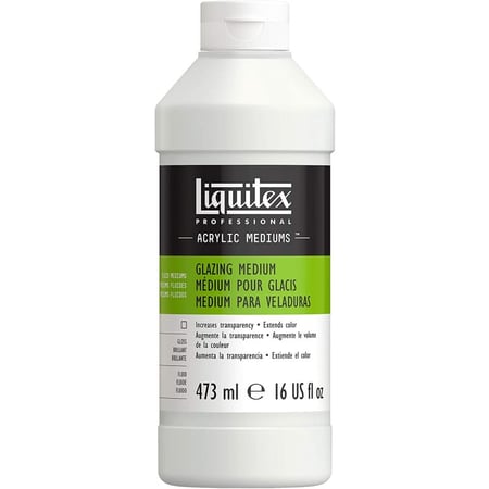Médium pour glacis - Peinture acrylique - 473ml - Liquitex