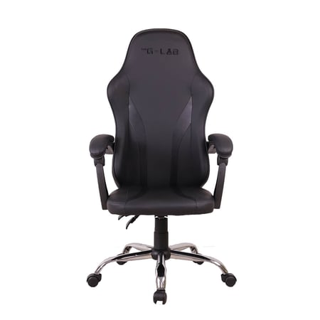 Fauteuil Gaming Glab NEON - Ultra confortable - Robuste - Inclinable 150° - Noir
