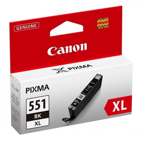 Cartouche jet d'encre Canon CLI 551XL BK noire