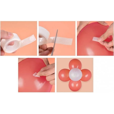 100 Points de colle pour ballons latex