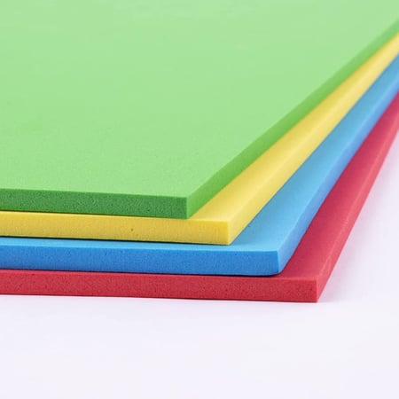 Feuilles De Mousse - A4 - 10 Couleurs - Loisirs Créatifs