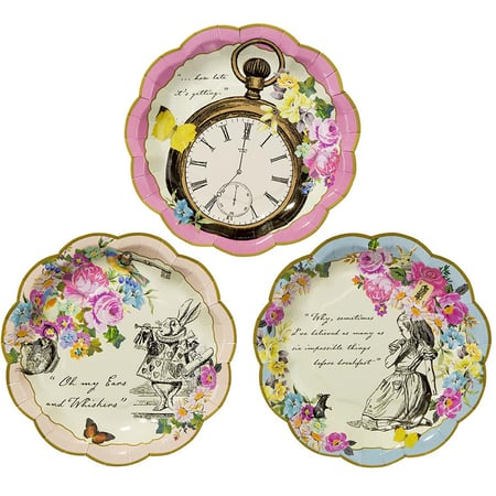 12 Petites Assiettes Délicieuse Alice