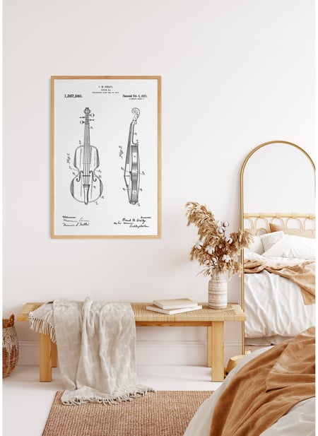 Affiche Brevet Violon | A3 : 29,7x42cm- Imagerie Murale - Encadrement ...