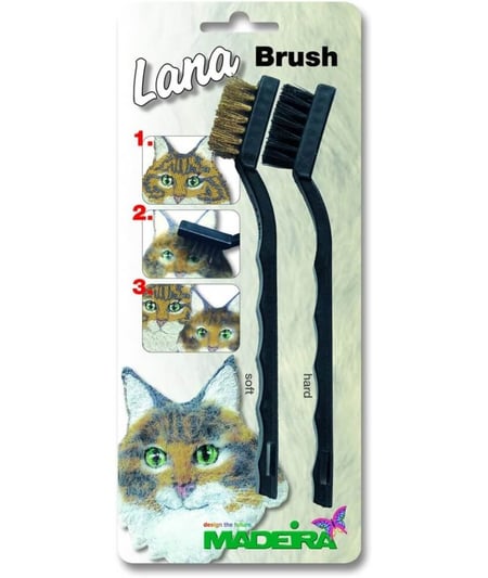 Lot de 2 Brosses Lana Brush - Madeira Gris