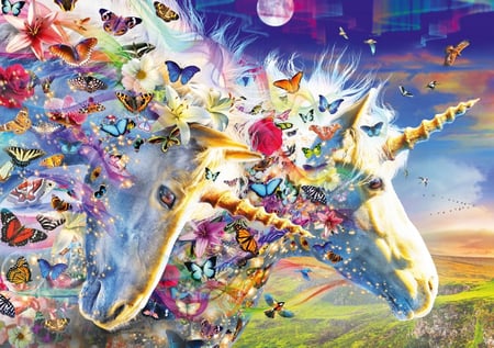 Puzzle 1000 pièces - Unicorn Dream - Bluebird Puzzle