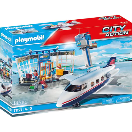 PLAYMOBIL AVION EN l'état et 3 personnages EUR 5,00 - FR