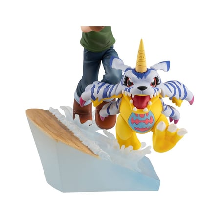 Digimon Adventure G.E.M. Series - Statuette Yamato Ishida & Gabumon 2022 Ver. 12 cm