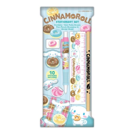 Sanrio - Set d'écriture 6 pièces Cinnamoroll