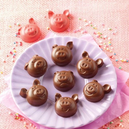 Moule 15 Chocolats - Cochons