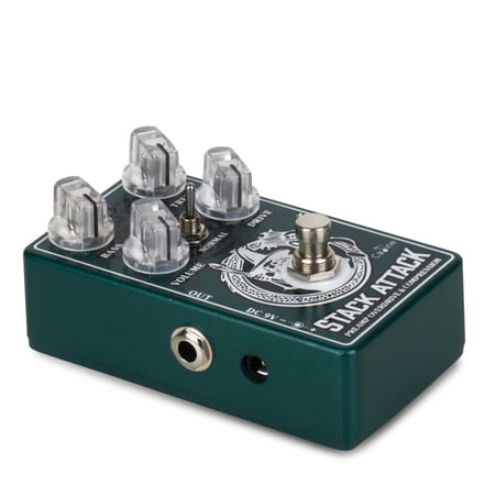 Pedale Overdrive Caline CP-509 Stack Attack - Per Chitarra, Con Compressione E True Bypass