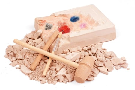 Kit à déterrer les cristaux