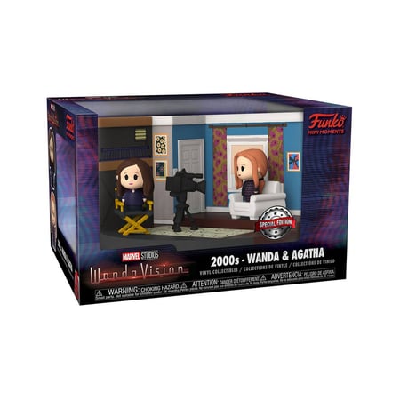 WandaVision - Set figurines POP! Living Room 00's 4 cm