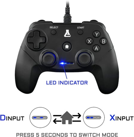 Manette gaming filaire THORIUM G-Lab
