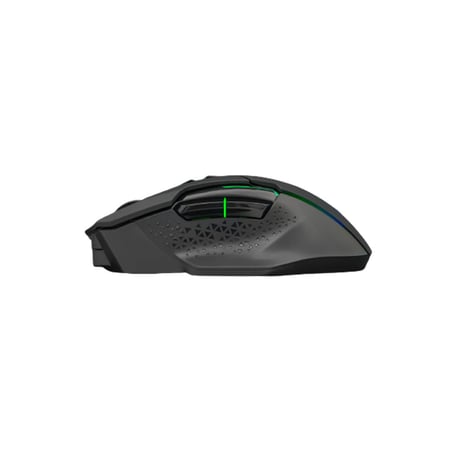 Souris Gaming Kult Caesium - Sans Fil - Haute Performance - RGB - 7200 DPI - Noire