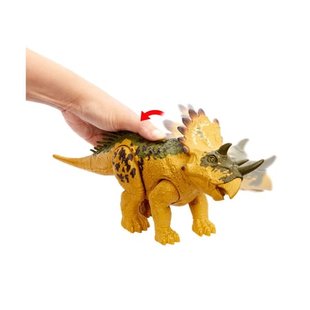 Jurassic World Dino Trackers - Figurine Wild Roar Regaliceratops