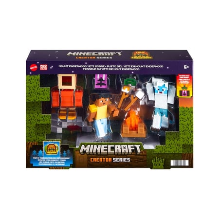 Minecraft Creator Series - Figurines Terreur du Yéti de Mont Enderwood 8 cm