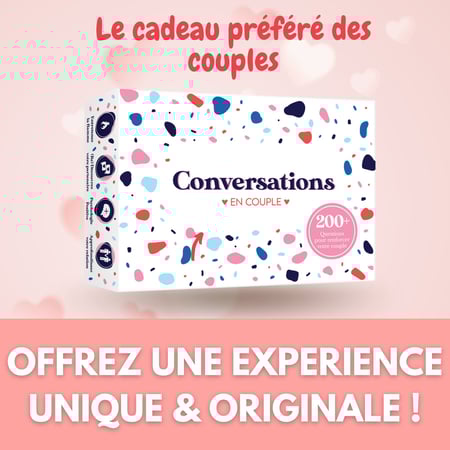 GEN:ZAI Talking Hearts Jeu D'édition Pour Couples 200 Questions
