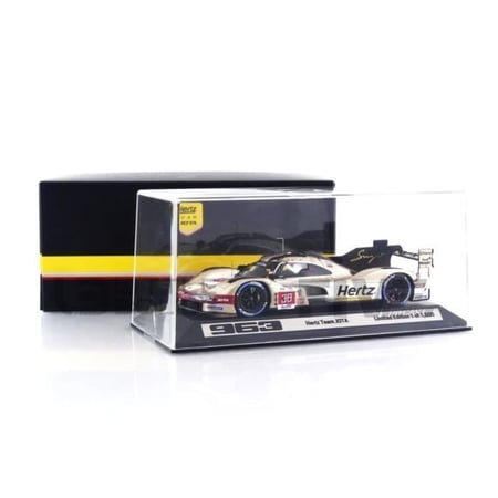 Voiture miniature de collection - SPARK - PORSCHE 963 - Le Mans 2023 - Échelle 1/43 - Gold/Black