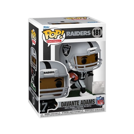 NFL - Figurine POP! Raiders Davante Adams 9 cm