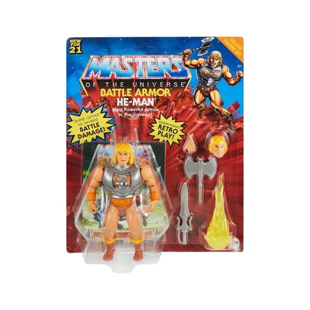 Les Maîtres de l'Univers Deluxe 2021 - Figurine He-Man 14 cm