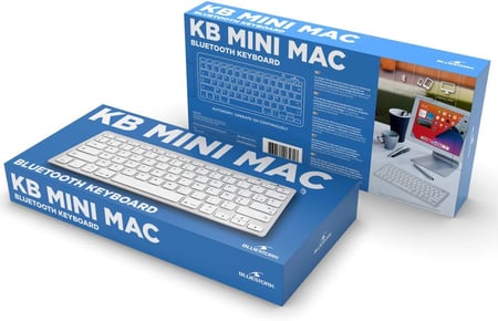 Clavier Bluestork sans fil pour Ipad et Mac - Slim et compact - Blanc