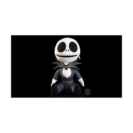 L'étrange Noël de Mr. Jack - Peluche Zippermouth Jack Skellington 23 cm