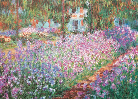 Puzzle 1000 pièces - Claude Monet - Le Jardin de Monet - Eurographics