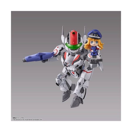 Macross Frontier - TINY SESSION VF-25F MESSIAH VALKYRIE (ALTO USE) with SHERYL 10 cm