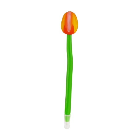 Stylo encre noire - Tulipes - Pylones