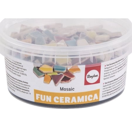 Mosaique Fun Ceramica Mélange Polygones - arc en ciel