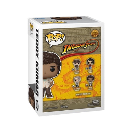 Indiana Jones 5 - Figurine POP! Teddy Kumar 9 cm