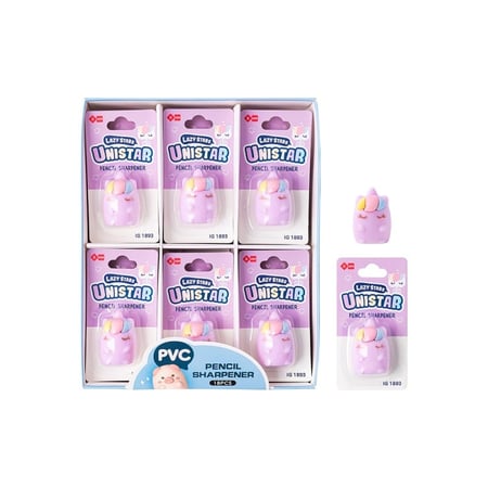 Taille-Crayons Animaux Kawaii 3D - Licorne