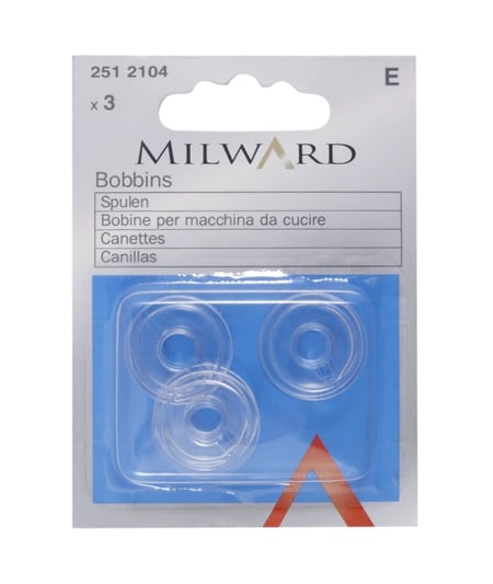 Lot de 3 Canettes classe 15K universelle machine a coudre - Milward Gris