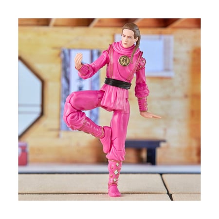 Power Rangers X Cobra Kai Ligtning Collection - Figurine Morphed Samantha LaRusso Pink Mantis R
