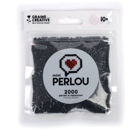 Perlou - Perles à repasser Mini Perlou Noir