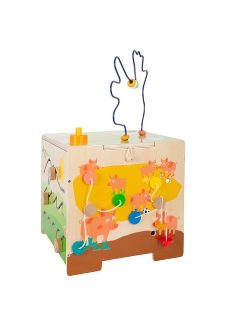 Cube de motricité la vie à la campagne