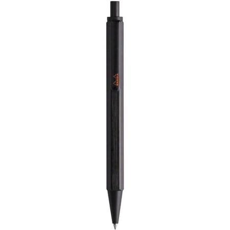 Stylo à bille - Noir - Rétractable - Mine 0,7mm - Rhodia - Collection scRipt