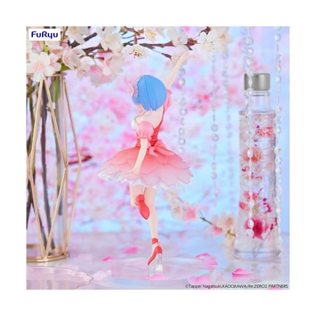 Re: Zero - Statuette Trio-Try-iT Rem /Cherry Blossoms 21 cm
