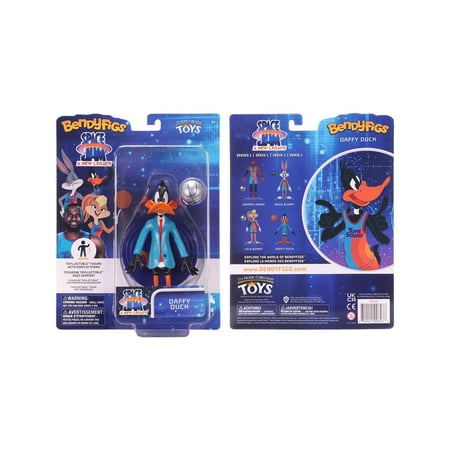 Space Jam 2 - Figurine flexible Bendyfigs Duffy Duck 19 cm
