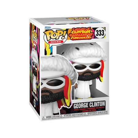 George Clinton - Figurine POP! George Clinton 9 cm