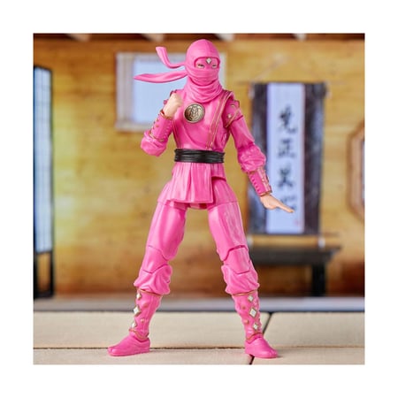 Power Rangers X Cobra Kai Ligtning Collection - Figurine Morphed Samantha LaRusso Pink Mantis R