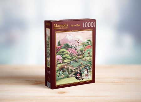 Puzzle 1000 pièces - Jardin de Thé