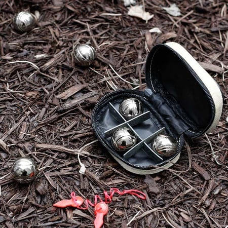 Lot De 6 Boules De Pétanque PP Mini A.K Trading - Réf 943 Code 3838