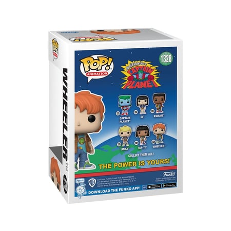 Capitaine Planète - Figurine POP! Wheeler 9 cm
