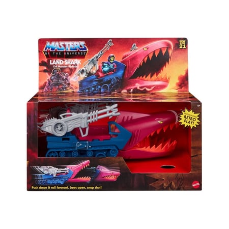 Les Maîtres de l'Univers Origins 2021 - Véhicule Land Shark 32 cm
