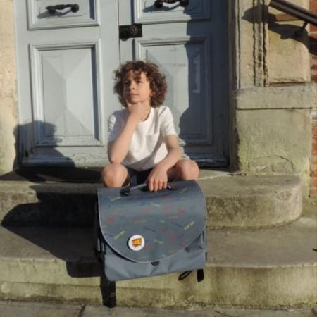 Cartable scolaire Cool Attitude - 35 cm - Ergonomique et Made in France