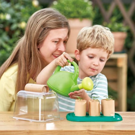 Serre pour apprentis jardiniers