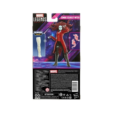 What If. Marvel Legends Figurine Khonshu BAF Zombie Scarlet Witch 15 cm Cultura