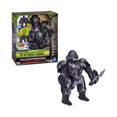 Transformers : Rise of the Beasts - Figurine électronique Command & Convert Animatronic Optimus