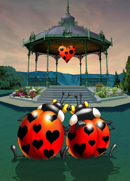 Puzzle 500 pièces - François Ruyer - In Love - Grafika